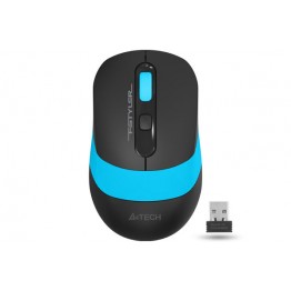 Mouse wireless A4Tech FG10, 2000 DPI, USB Nano Receiver, Negru/Blue